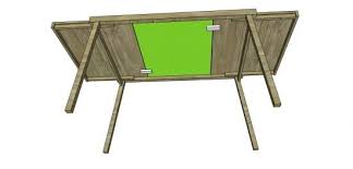 Free Diy Furniture Plans To Build A Cb2 Inspired Expandable Pocket Dining Table The Design Confidential Diy Dining Room Table Diy Dining Room Diy Farmhouse Table