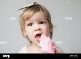 Pink cotton candy hi-res stock photography and images