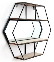 We stock a wide selection of storage products that will help you get organized. Geko Products Hexagon Unit With Mirror 3 Shelves