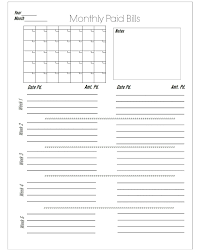 This Is A Simple Worksheet I Use To Keep Track Of My Paid Monthly Bills The E Bills And Paper Bills Can Be Confusing For Budgeting Paying Bills Monthly Budget