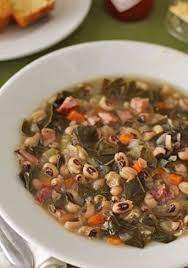 The Galley Gourmet Black Eyed Pea And Collard Green Soup Collard Green Soup Green Soup Recipes
