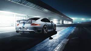 Silver Porsche Turbo S Back View Wallpaper Car Wallpapers Turbo Car Porsche Turbo S Porsche 911 Turbo