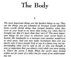 The body, the shawshank redemption, apt pupil. Pin On Words
