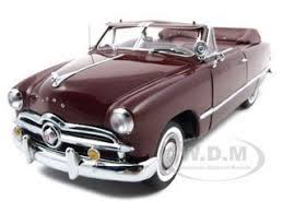 Special Offers Available Click Image Above 1949 Ford Custom Convertible Maroon Diecast Car Model 1 24 1 Of 1949 Produced Car Model Car Ford Ford Classic Cars