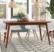 11 Chic Dining Room Tables Under 300 Hunker Chic Dining Room Dining Table Mid Century Dining Table
