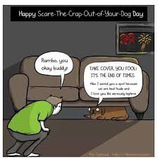Dogs And Fireworks Don T Mix Poor Things Dogs And Fireworks The Oatmeal Comics End Of Times
