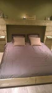 steigerhout bed met ombouw steigerhout bestel het hout op www steigerhout nl bed tweepersoons slaapkamer slaapkamerideeen
