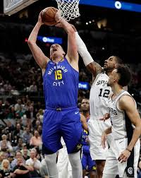 Let's keep it up and finish strong! N B A Playoffs Second Seeded Nuggets Pull Even With Spurs The New York Times