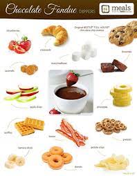 Chocolate Fondue Dippers Postris Fondue Dippers Fondue Party Fondue Night