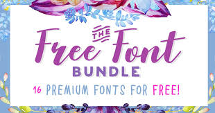 Download The Free Font Bundle Bundle Creative Fabrica PSD Mockup Templates