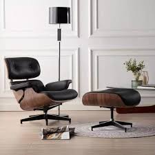 Eames Lounge Chair And Ottoman Mid Century Lounge Chair With Ottoman Classic Lounge Chair Mid Century Lounge Chairs Leather Lounge Chair Mid Century Lounge