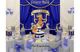 Check out our little prince baby shower idea gallery for easy ways to add personal touches. Prince Royal Blue Baby Shower Decorations Diy Video Tutorial