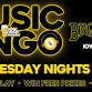 WEDNESDAY NIGHT MUSIC BINGO @ 8pm / Brothers Bar & Grill (Iowa City, IA)