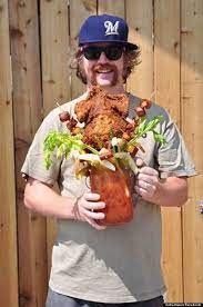 It's credited with attracting the travel channel's man v. The Chicken Fried Bloody Beast Is A 50 Bloody Mary With A Whole Fried Chicken Huffpost Life