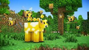 A bee does not fly through an open trap door or regular door on its own (a bee can be led through a door with a flower) but babies can fly through the gap above a fence gate in a 1×2 doorway. Pin By Flowerscow On Flowerscow Minecraft Wallpaper Minecraft Minecraft Pictures