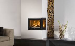 Pin By Cory Ide On Haard Fireplace Design Contemporary Fireplace Corner Stove