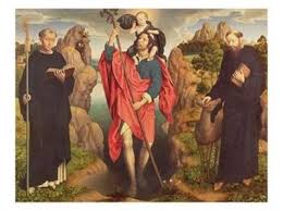 Once as christmas carols were being sung, he. Healing Grace St Christopher Patron Saint Of Travelers