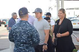 Actor, Mark Wahlberg stopped by...