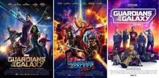 Guardians of The Galaxy 1 2 3 Trilogy Movie Poster Collection Set 11x17  inch NEW | eBay