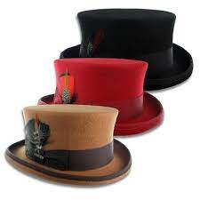 Wool Felt Coachman Top Hat Steampunk Tophat Topper Tuxedo Victorian Size S Xxl Ebay Top Hat Mens Fashion Coat Steampunk Hat