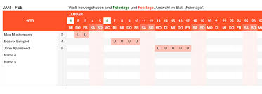 Im urlaubsplaner finden sie die stammdaten ihrer mitarbeiter mit vorname sowie dem sollten sie eine urlaubsplanung für weiterführende jahre 2021, 2022 oder 2023 benötigen, so. Numbers Vorlage Urlaubsplaner 2020 Numbersvorlagen De