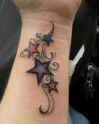 A star tattoo is a broad symbol that can range from simple to complex, a field of stars covering a large space or a single star placed on the wrist and hold countless meanings. 9 Beautiful Shooting Star Tattoo Designs Ideas And Meaning I Fashion Styles
