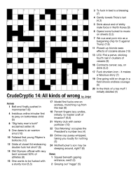 Games home best daily cryptic crossword. Crude Cryptics Crudecryptics Twitter