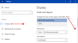 Open settings app from start menu or by pressing win+i keys together. Changing The Text Size In Windows 10
