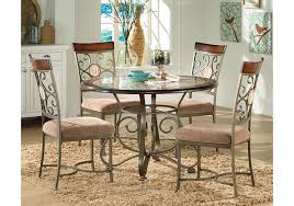Lacks Thompson 5 Pc Dining Set Round Dining Table Sets