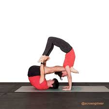 Pin By Duo Eos On Ladies Dresses Best Offer Acro Yoga Poses Partner Yoga Poses Partner Yoga
