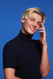 Nick carter from the backstreet boys. Nick Carter Of The Backstreet Boys Rocks A Fierce Middle Part Haircut In The Late 90s That High Ribbed Turtleneck Is 90s Hair Men Boys Haircuts Nick Carter