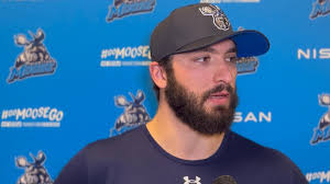 ICYMI: #MBMoose Marketing Manager Raquel Payne sat down with TSN's John Lu  at last night's Winnipeg Jets game to discuss the Women In Sport Job Shadow  Program! APPLY >> https://bit.ly/3ORO9U4 #GoMooseGo |