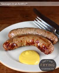 Put your sausages in and close it up to cook them. Sausages In An Actifry