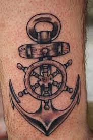 Compass and anchor tattoo for men. 85 Beautiful Anchor Tattoos And Ideas
