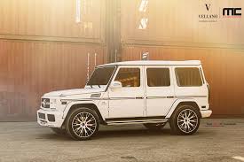 Majestic White Mercedes G Class Boasts Led Lighting Carid Com Gallery In 2021 Mercedes G Class G Class Mercedes