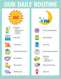 Details About A5 Print Children S Daily Routine Reward Chart Includes Smiley Face Stickers