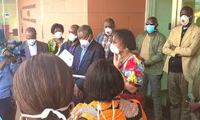 Digitalcongo Net Covid 19 Olive Lembe Kabila Fait Un Don De Chloroquine Pour La Prise En Charge Des Malades