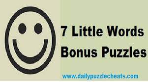 Here you will be able to find all today's 7 little words bonus 1 april 1 2020 answers. 7 Little Words Bonus January 29 2019 Daily Puzzle Answers