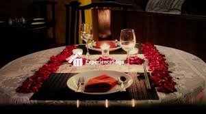 Romantic Birthday Table Decoration Ideas For Husband Create A Romantic Valentine S Day Bedroom Using Your 5 Senses Fun Home Design Candle Light Dinner Romantic Room Decoration Candlelight