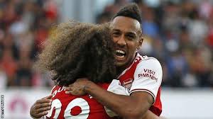 Heung min son 손흥민 had a quiet game today. Arsenal 2 2 Tottenham Hotspur Aubameyang Helps Gunners Claim Derby Draw Bbc Sport