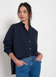 Tissu fluide col mao détail de volants sur le col fermeture boutonnée manches longues bouffantes détail plissé les vêtements portant la mention « committed » sont des produits qui ont été fabriqués. Cel Mai Bun Furnizor Economii Fantastice Cel Mai Bun Chemise Femme Col Mao 101openstories Org