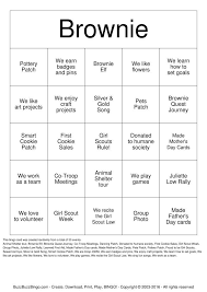 Bingo Showdown Free Bingo Game Live Bingo Brownie Bingo Card Bingo Cards Girl Scouts Bingo