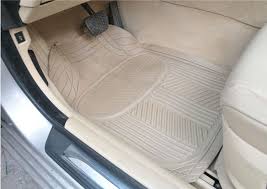 111 32 Male Pvc Plastic Universal Waterproof Auto Foot Carpet Floor Mats For Cars 5pcs Sets Beige Carpet Flooring Floor Mats Flooring