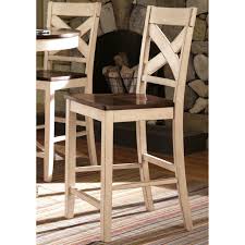 limonium antique white cross back