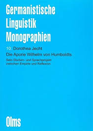 In rhetoric, it is a declaration of doubt, made for rhetorical purpose and often feigned. 9783487117331 Die Aporie Wilhelm Von Humboldts Zvab Jecht Dorothea 3487117339