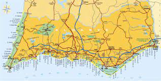 Sítio oficial da região do algarve. Stadtplan Von Algarve Detaillierte Gedruckte Karten Von Algarve Portugal Der Herunterladenmoglichkeit
