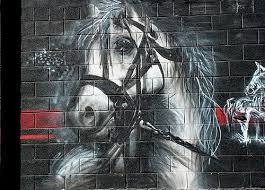 Horse Murals Grace Walls Around The Globe Equine Ink Horse Mural Horse Art Graffiti