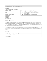 Acceptance Letter For Job Offer How To Write An Acceptance Letter For Job Offer Download This Ac Thank You Letter Template Lettering Business Letter Example