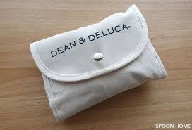 dean delucaのおしゃれなエコバッグがおすすめ 折りたたみ式ショッピングバッグをブログレポート エコバッグ おしゃれ バッグ ショッピングバッグ