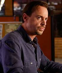 NCIS S22 Timothy McGee Marine Layer Dark Blue Shirt